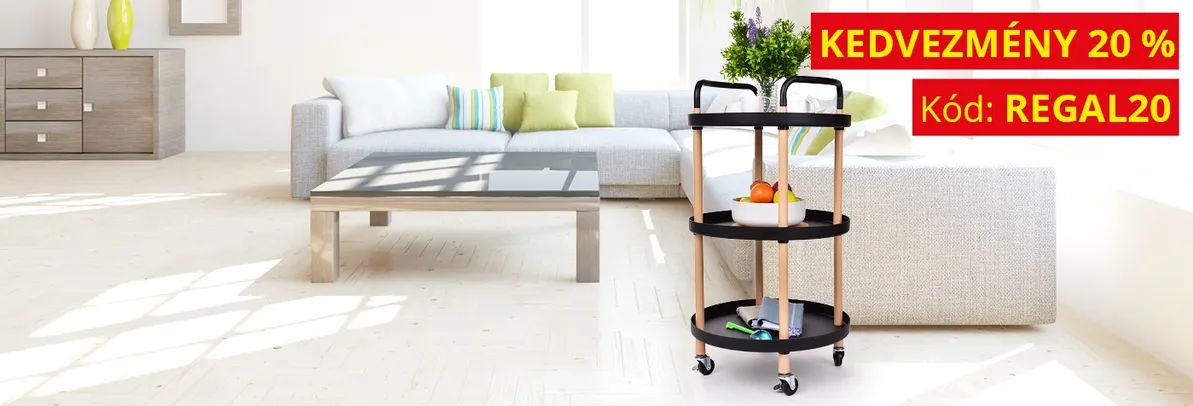 Polcok és tárolók